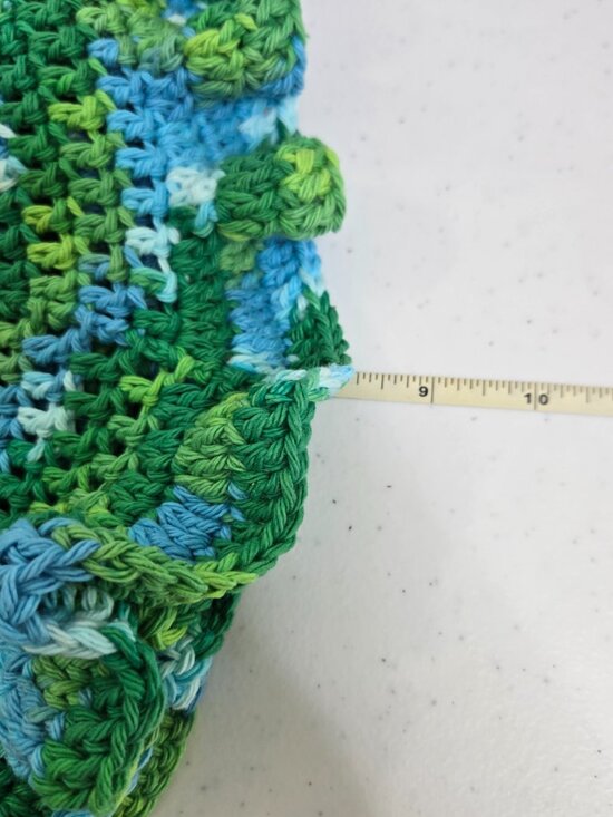Crochet Bucket Hat: Multicolor Cotton Summer Beanie main image 6